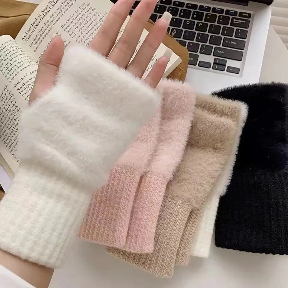 Unisex Fleece Ohnefingerhandschuhe – Warm, Weich und Funktional | Brehn