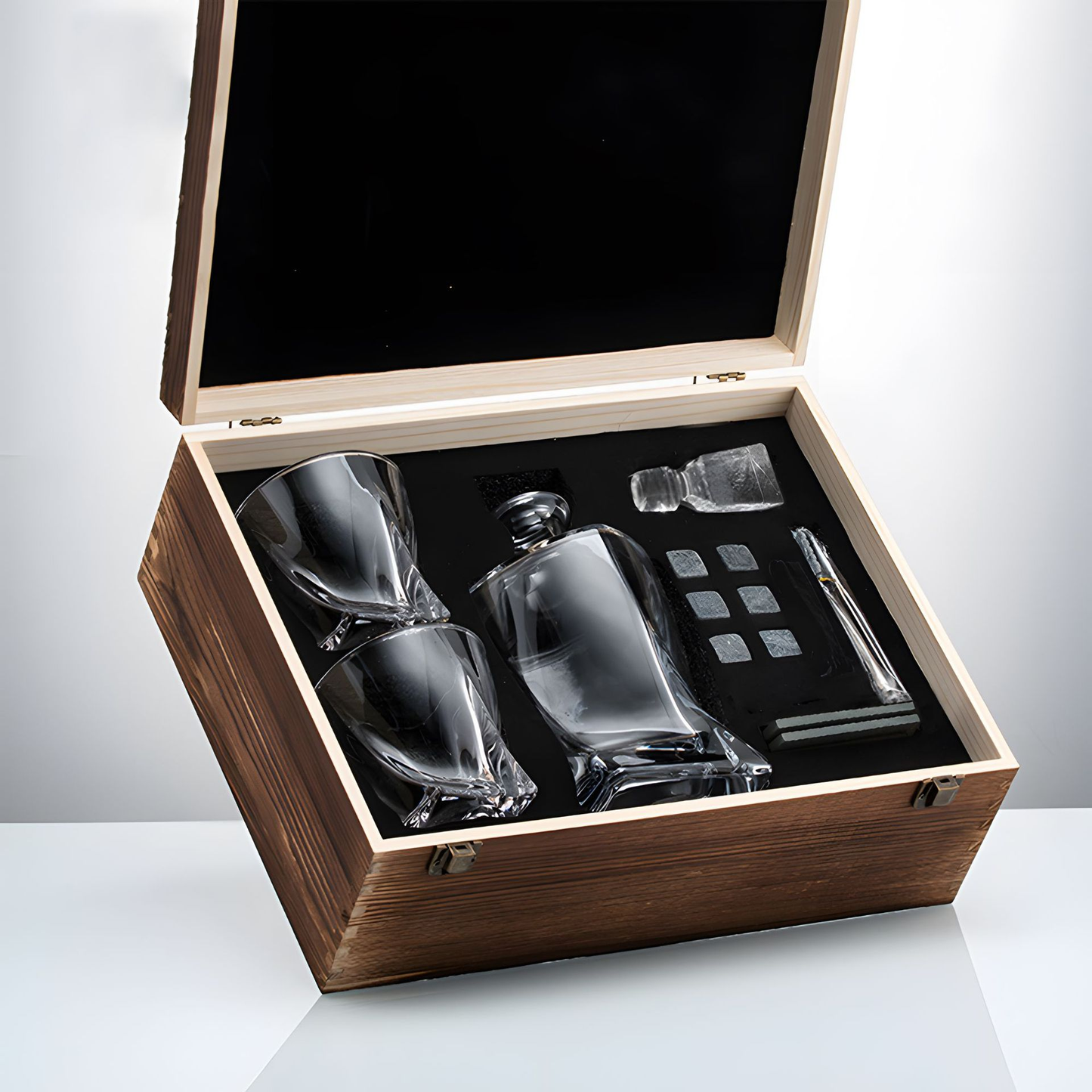 Brehn | Luxus Kristall PrestigePour Dekanter - Luxus Kristall Whisky Set