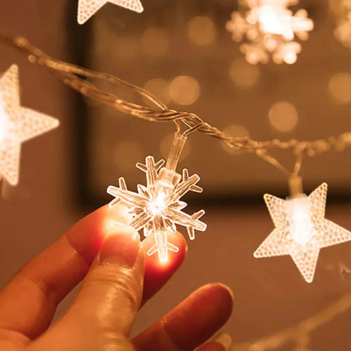 Brehn | TwinkleStar – Warmes LED-Sternenlicht für Weihnachtsdekoration