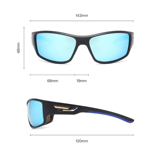 PolarisX | Polarisierte Militärsonnenbrille mit UV400 Schutz | Brehn