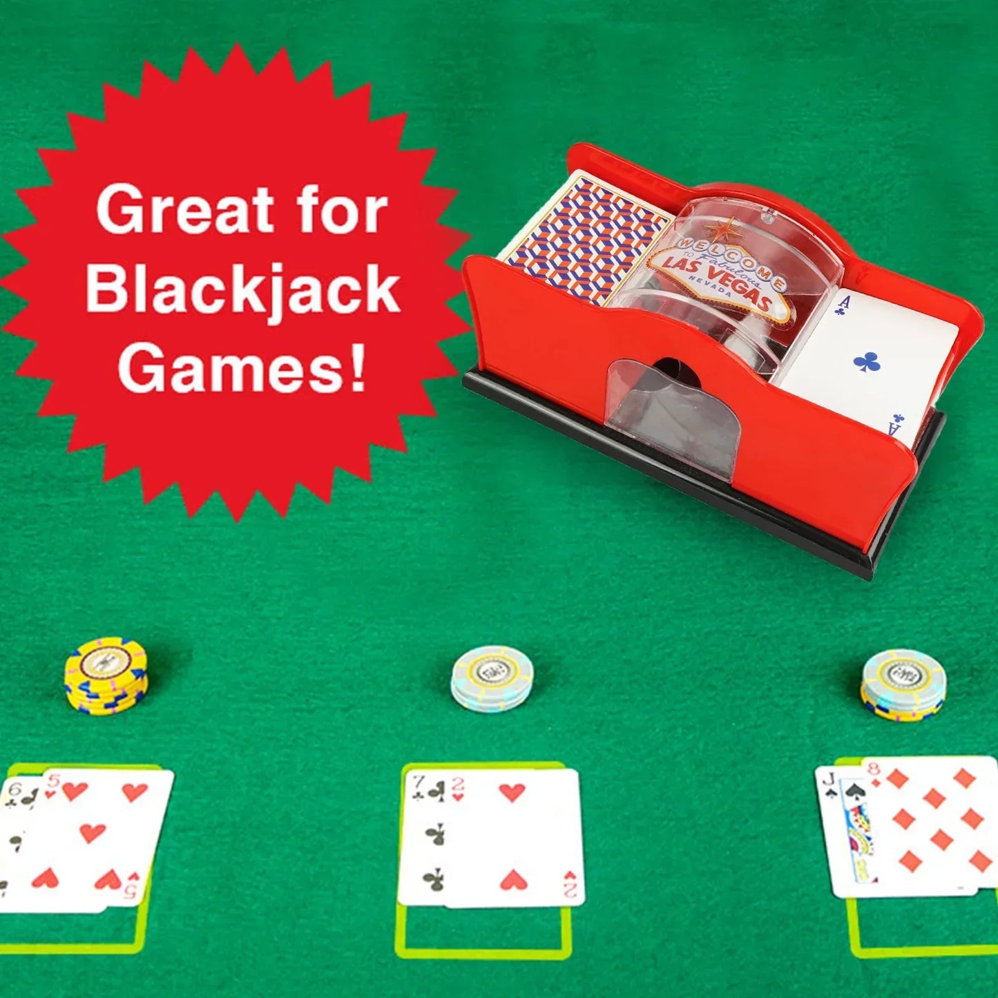 Brehn | Kartenspiel-Mischer Pro - Manueller Kartenspiel-Mischer für müheloses Spiel