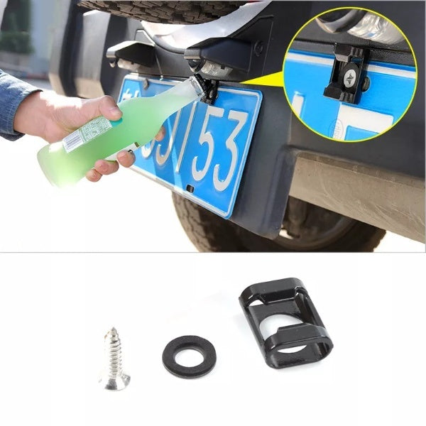 Nummernschild montierter Flaschenöffner | Brehn