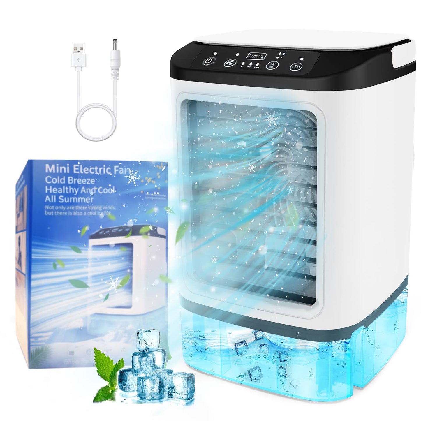 Brehn | 4-in-1 Mini tragbare Klimaanlage