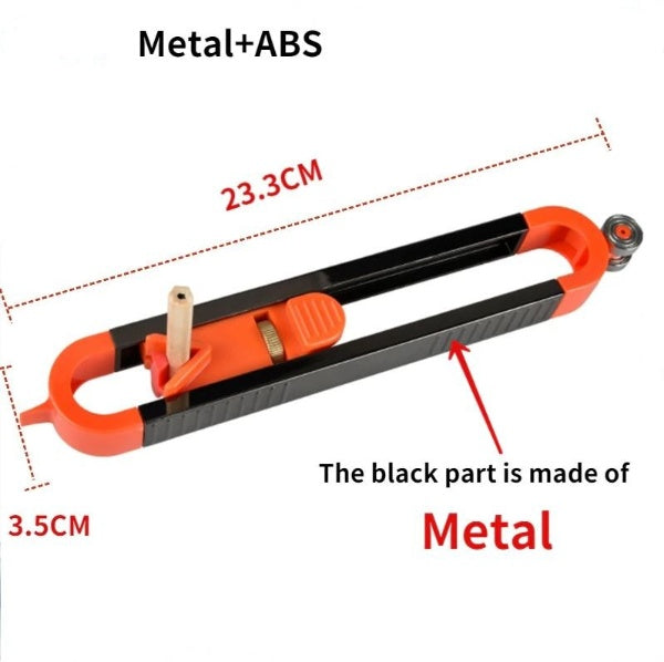 AdjustaBrehne Profil Schreiber Lineal