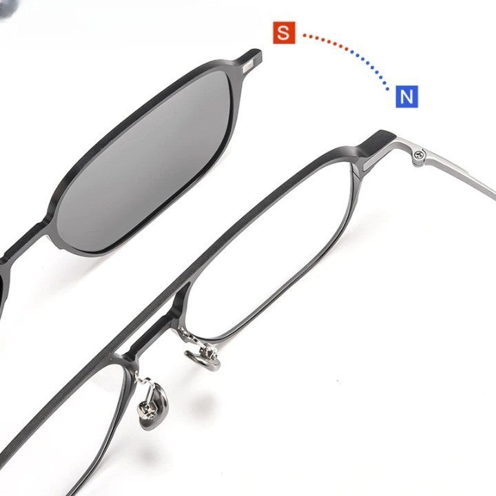Brehn | Pure Titanium Magnet Clip-On Brille