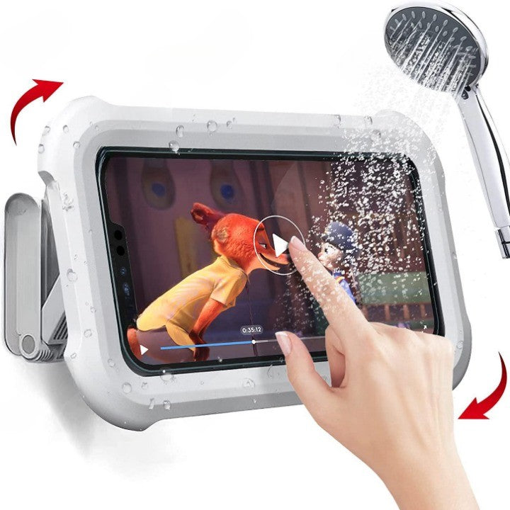 Brehn | Rotierbarer wasserdichter Duschbuddy Handyhalter