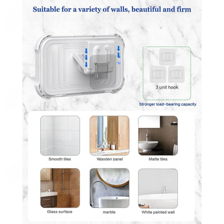 VIvolux | Drehbarer wasserdichter Duschbuddy Handyhalter
