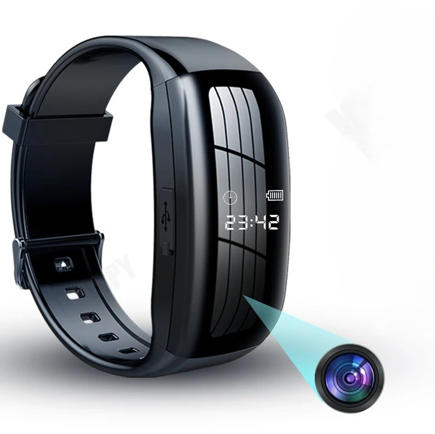 Brehn | Silent Sight Mini Drahtlose HD Kamera Uhr