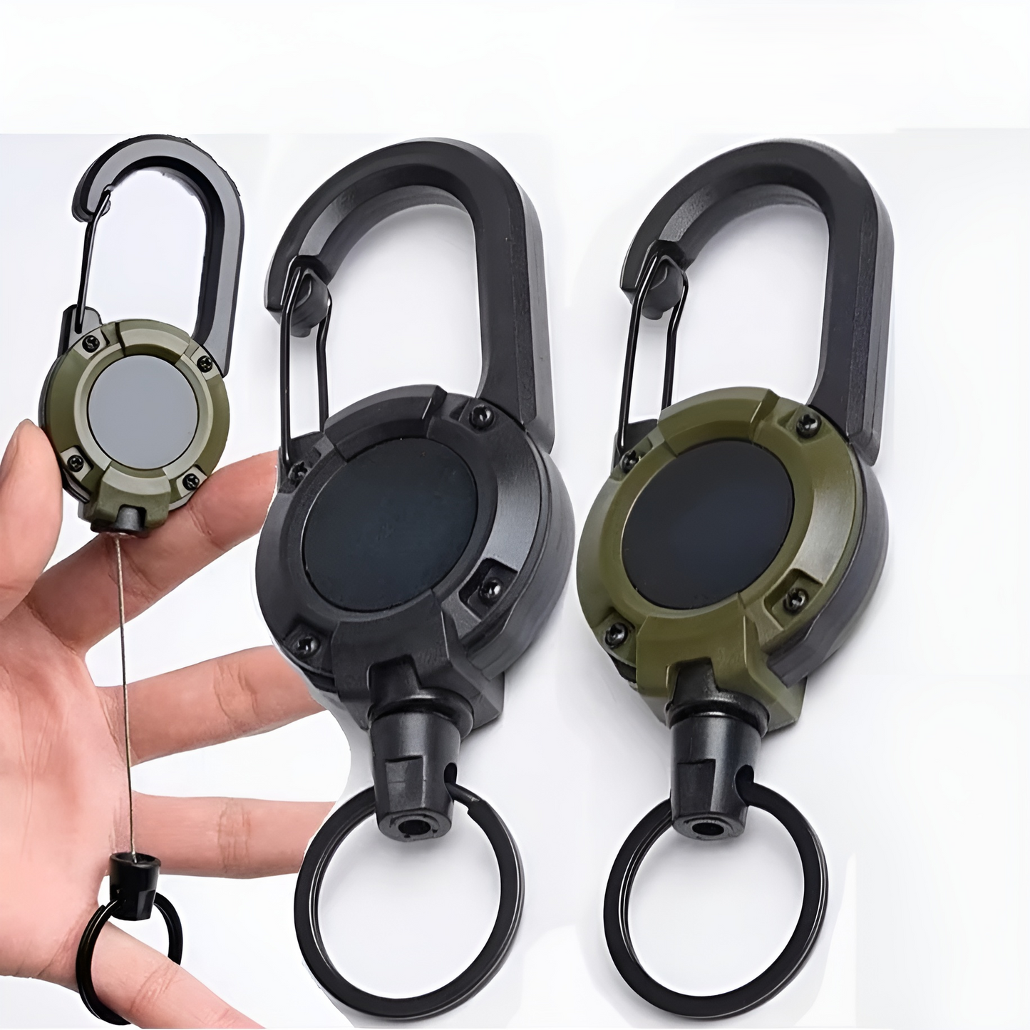 Trail Lock Anti-Lost Retractable Carabiner Schlüsselanhänger | Brehn