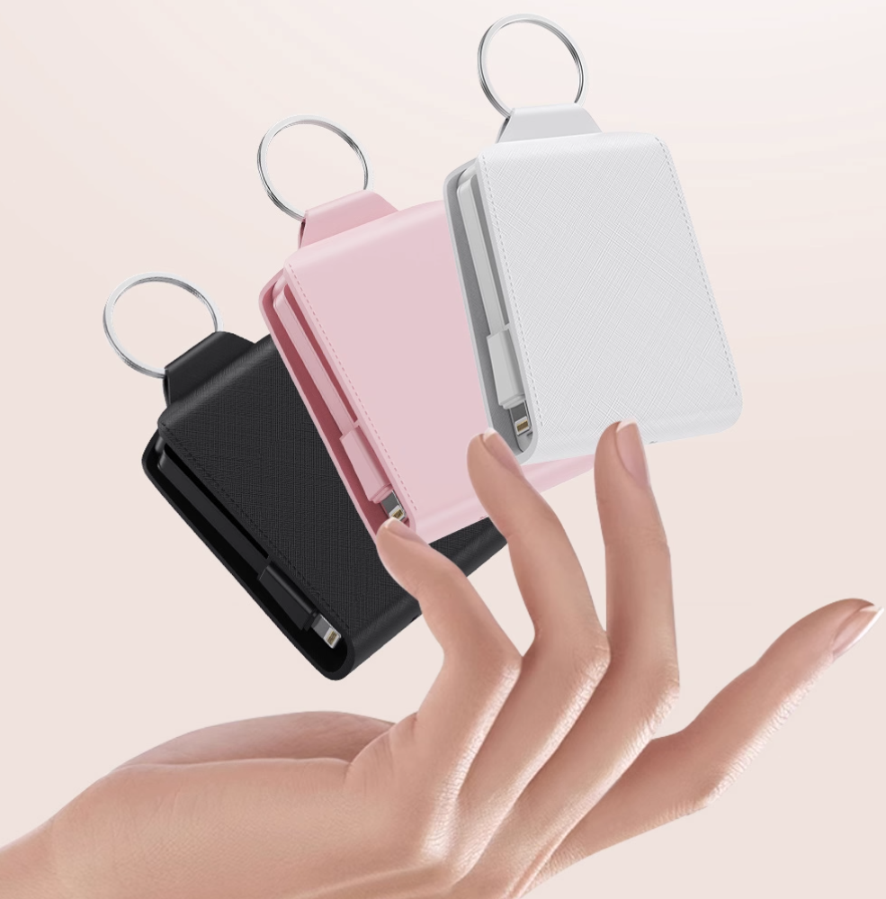 Brehn | Mini Notfall tragbare Powerbank Schlüsselanhänger
