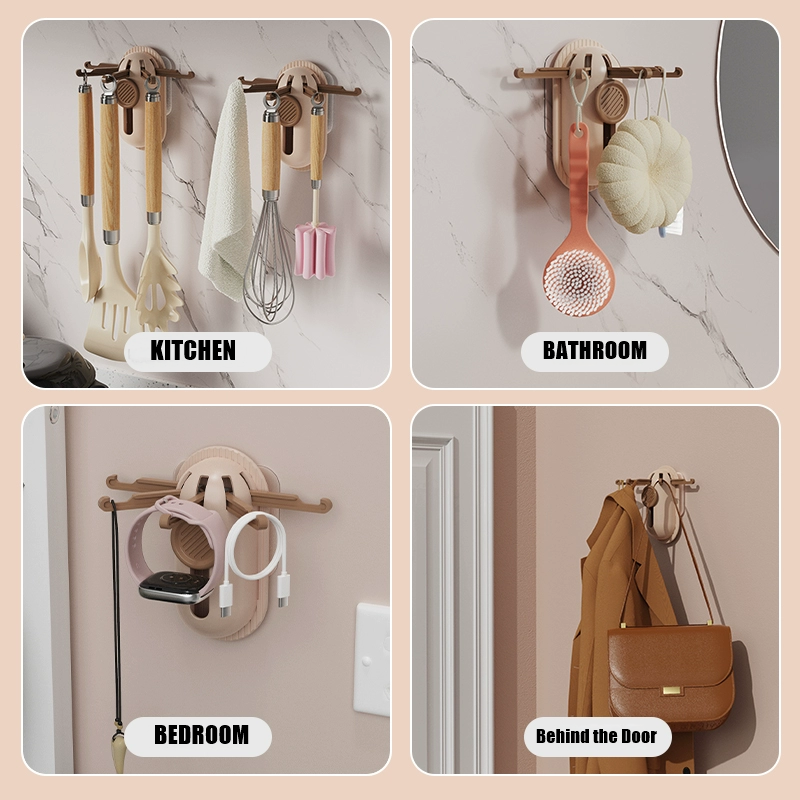 Brehn | Multi Organizer Faltbare Wandmontierte Haken