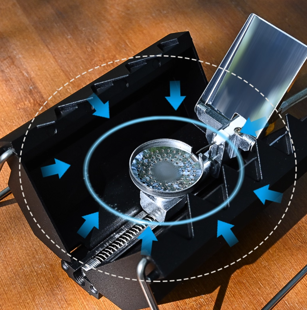 Quick-Fold Camping Gas Stove | Brehn