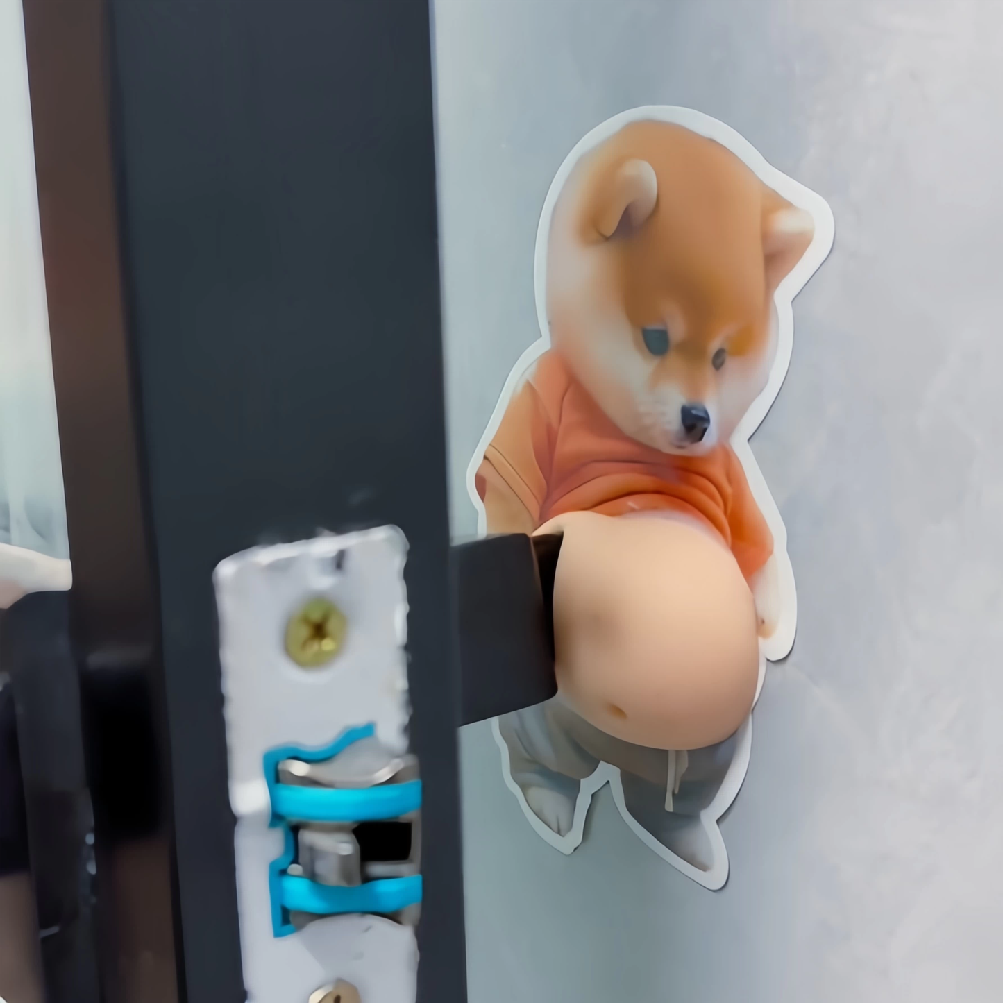 Chubby Shiba Silikon Aufkleber Schutz | Brehn