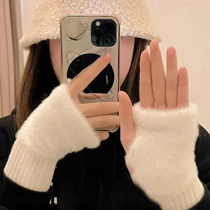 Unisex Fleece Ohnefingerhandschuhe – Warm, Weich und Funktional | Brehn