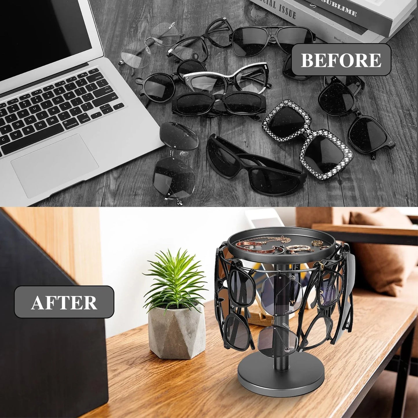 Brehn | Spin & Store Sonnenbrillenhalter