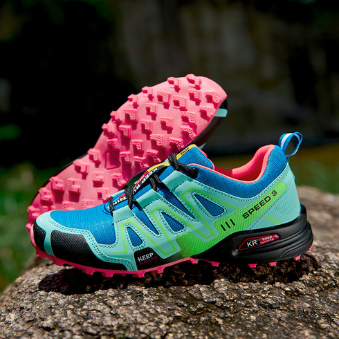 Brehn | Summit Climber Wanderstiefel in Blau und Grün