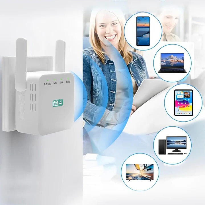 Brehn | Leistungsstarker Long-Range WiFi-Repeater