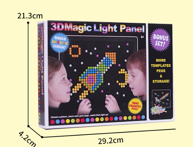 Brehn | Kreatives Leuchtspiel – Magisches Lichtstecker Set