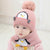 Brehn | Warmer Pinguin-Look – Strickmütze & Schal-Set für Kinder