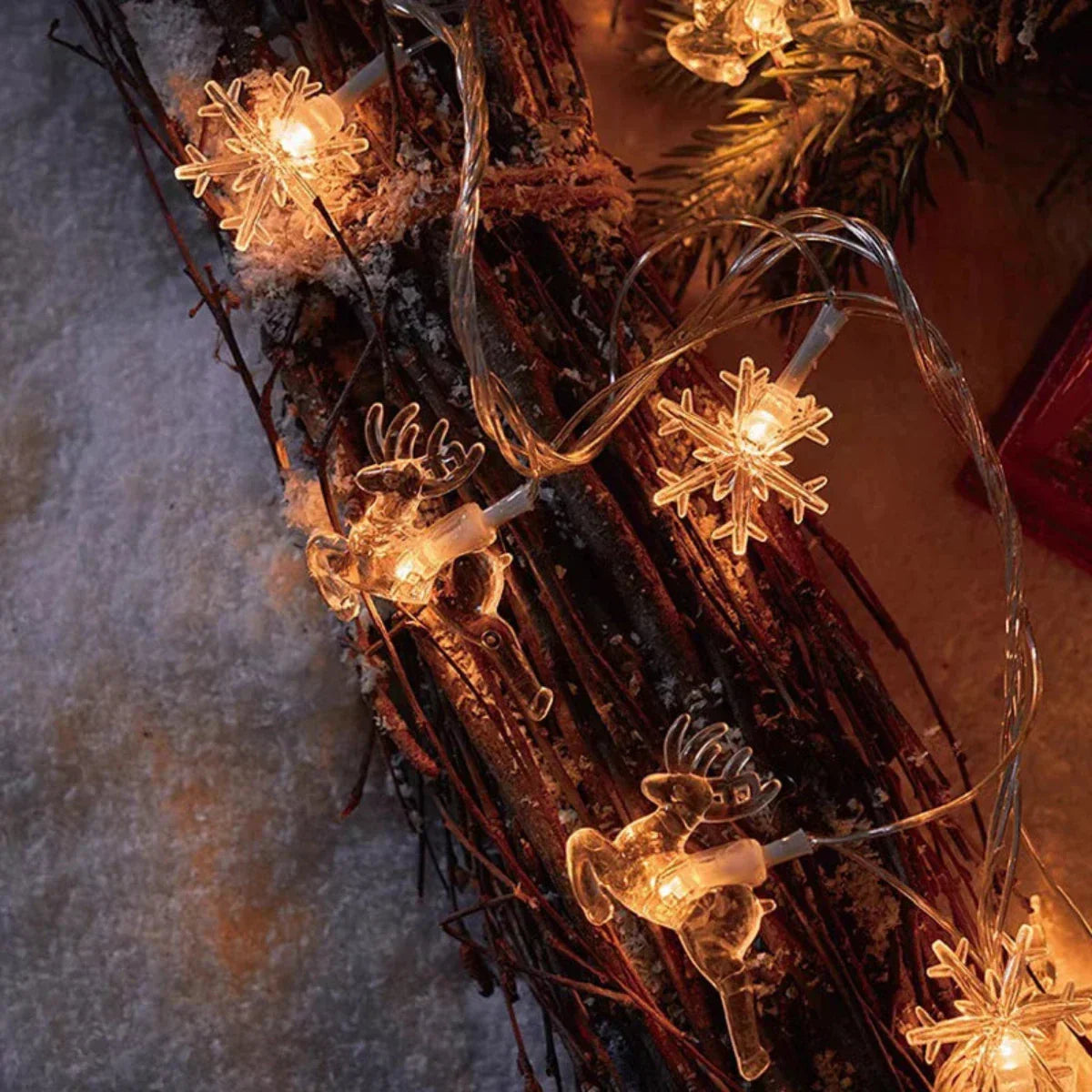 Brehn | TwinkleStar – Warmes LED-Sternenlicht für Weihnachtsdekoration