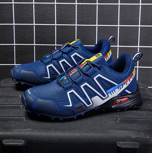 Brehn | Summit Climber Wanderstiefel in Blau und Grün