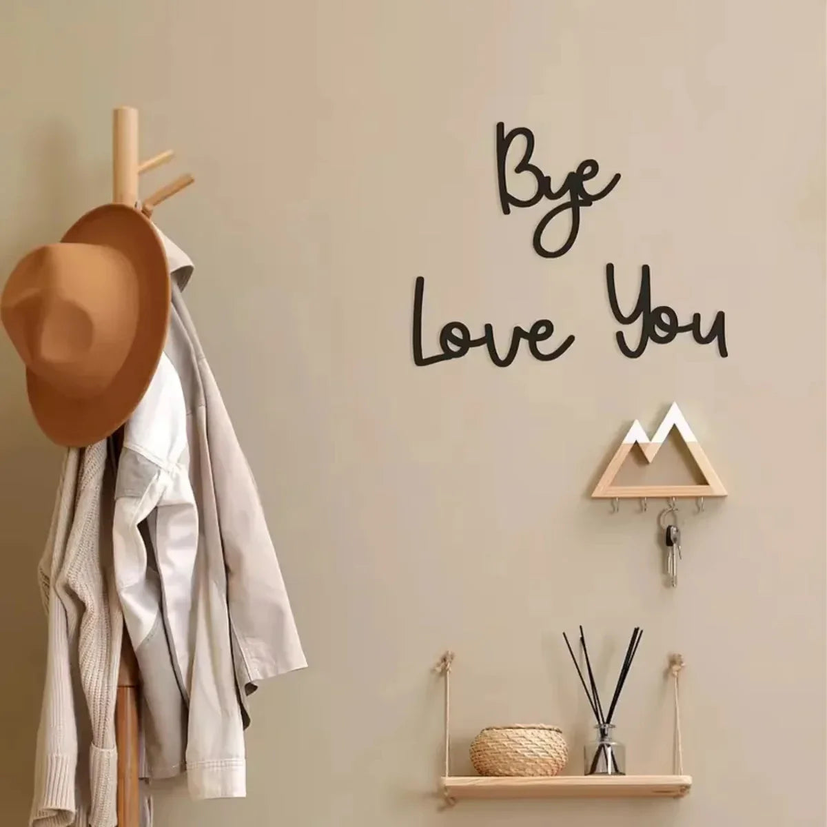 Brehn | Love You Bye Holzschild