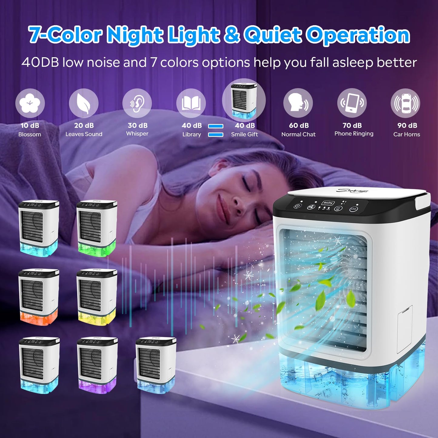Brehn | 4-in-1 Mini tragbare Klimaanlage