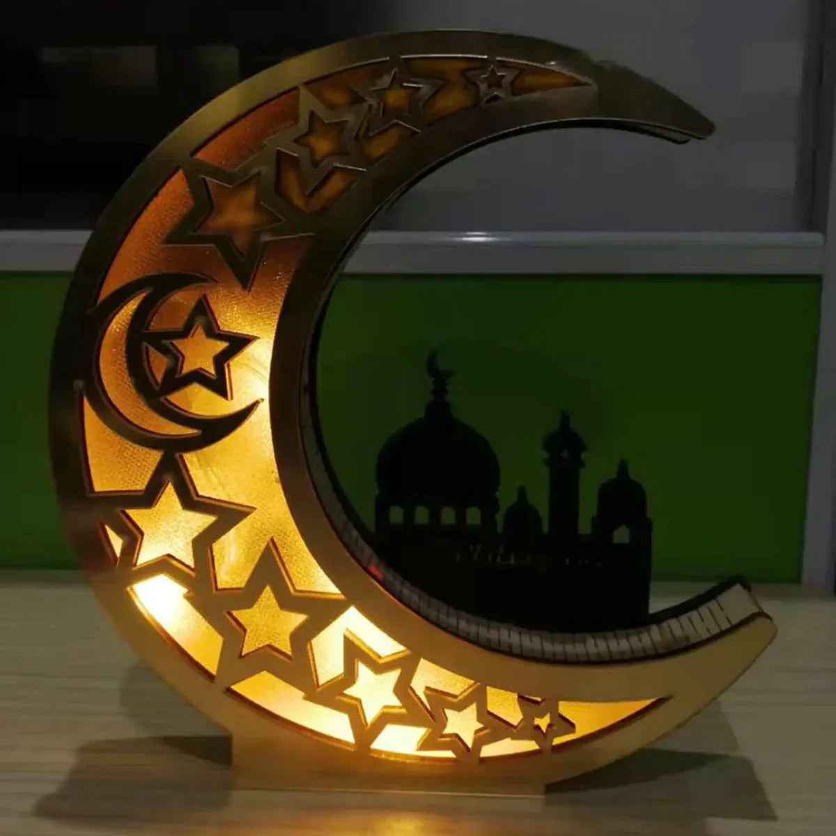 Brehn | Festliche mondförmige LED-Lampe - LunarShine