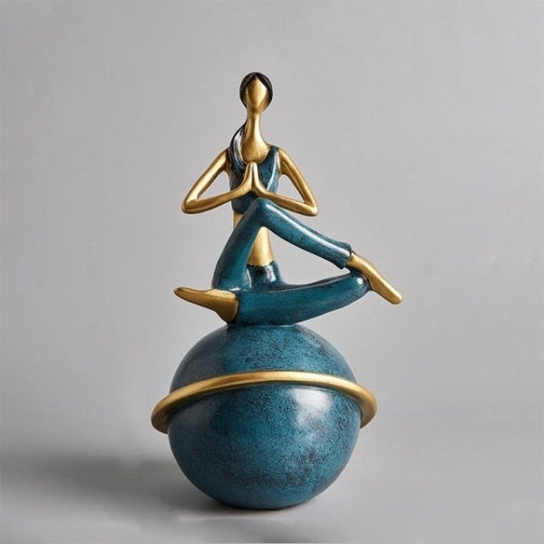 Brehn | Yoga Lady Figurine Skulptur