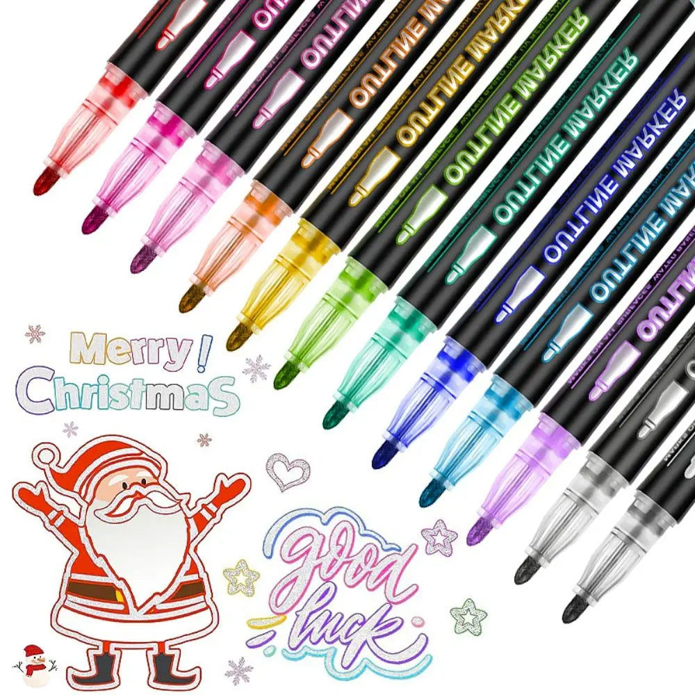 Brehn | SparkleMagic: Dual-Farben Stifte