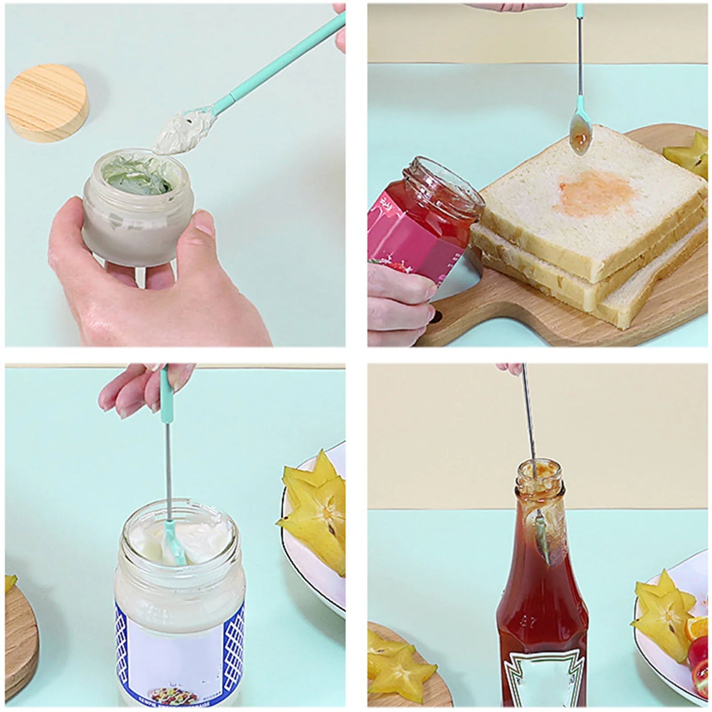 Brehn | Mini Silikon Glas Spatel Set