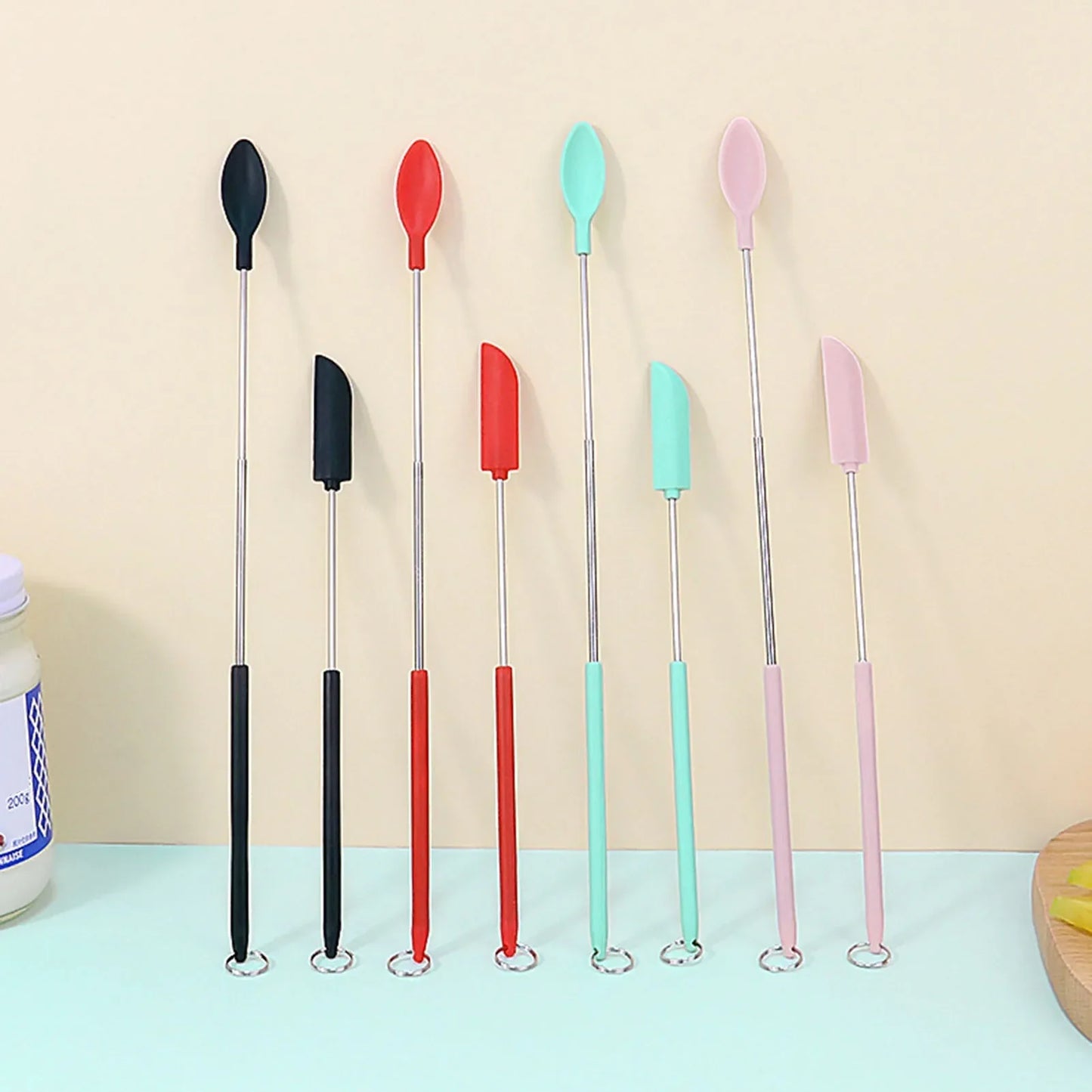 Brehn | Mini Silikon Glas Spatel Set