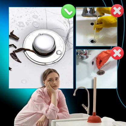 Geruchsisolierender Pop-Up-Spülbeckenstöpsel