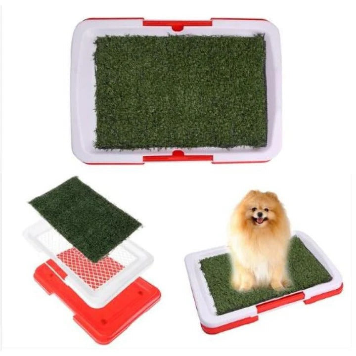 Hundetoilette mit Kunstrasen