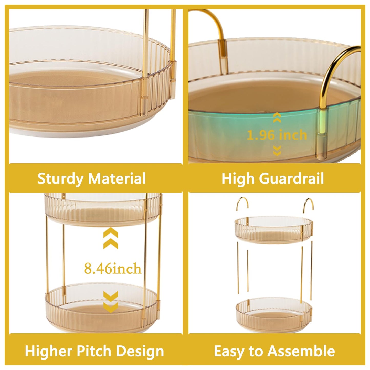 Brehn | 360° drehbarer Makeup-Organizer