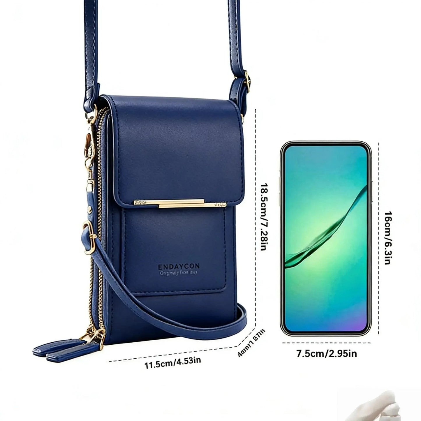 ChicSling Crossbody Tasche mit Touchscreen-Fenster | Brehn