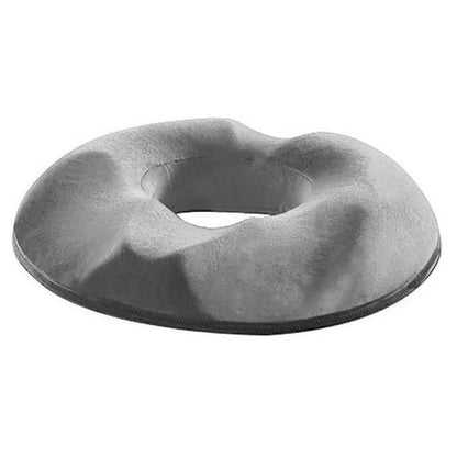 Sitzkissen Donut-Form – Memory-Schaum, Bezug abnehmbar & waschbar, belastbar bis 109 kg, für Bürostuhl, Autositz & Rollstuhl