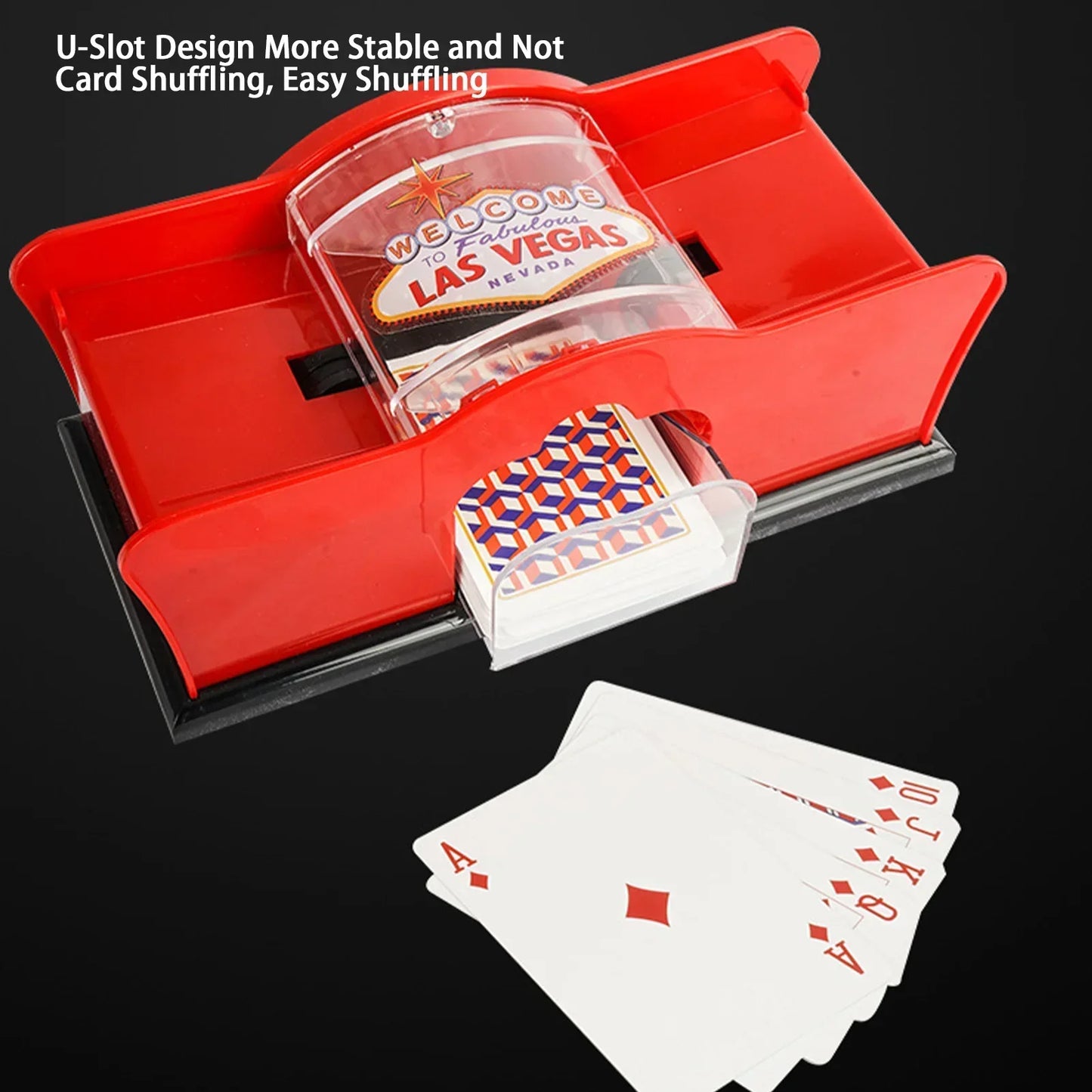 Brehn | Kartenspiel-Mischer Pro - Manueller Kartenspiel-Mischer für müheloses Spiel