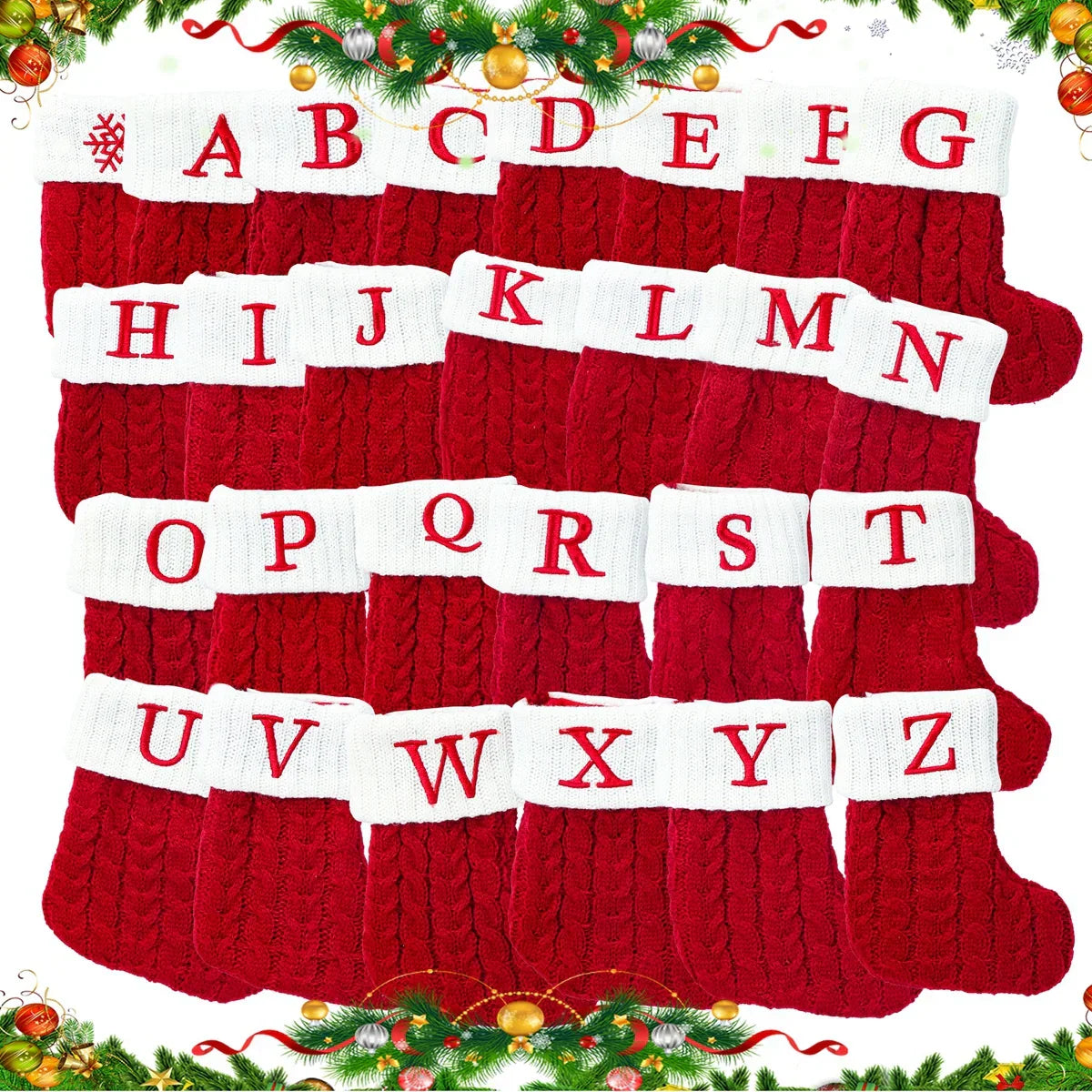 Brehn | MerrySock – Einzigartige Weihnachtsstrumpf mit Namensstickerei