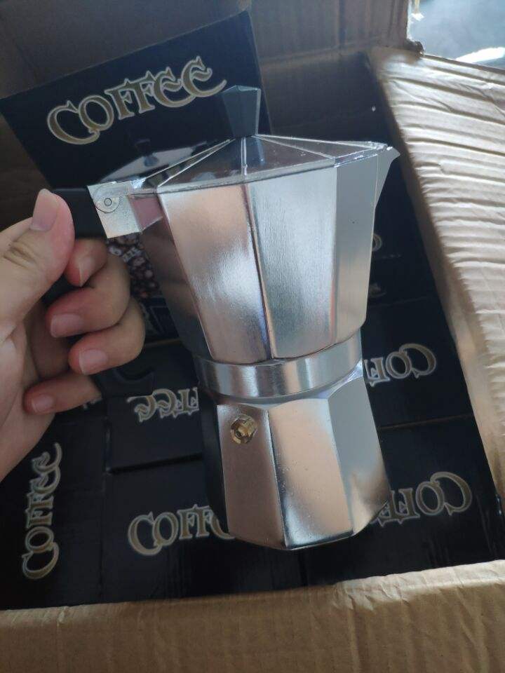 Brehn | Klassische italienische Espressokocher für den Herd - 12 Tassen Moka-Topf