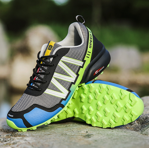 Brehn | Summit Climber Wanderstiefel in Blau und Grün