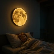Magische atmosphärische Mondlampe