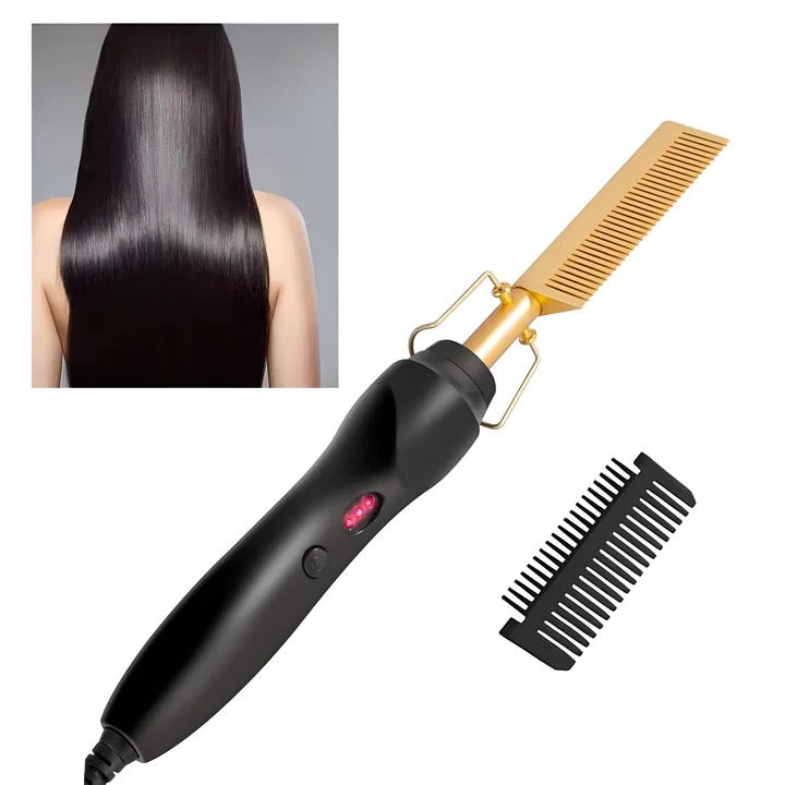 Heißer Kamm für dickes und widerspenstiges Haar