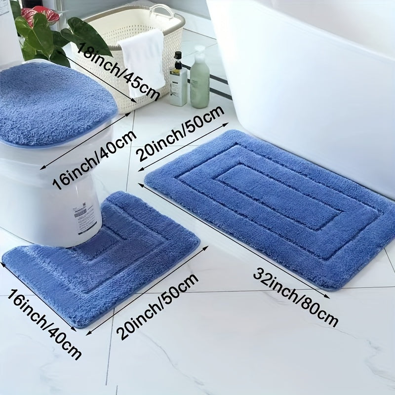 SoftStep Luxe Badmatte Set – Rutschfest, Schnell trocknend und Waschbar | Brehn