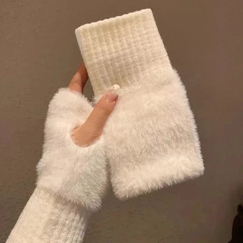 Unisex Fleece Ohnefingerhandschuhe – Warm, Weich und Funktional | Brehn