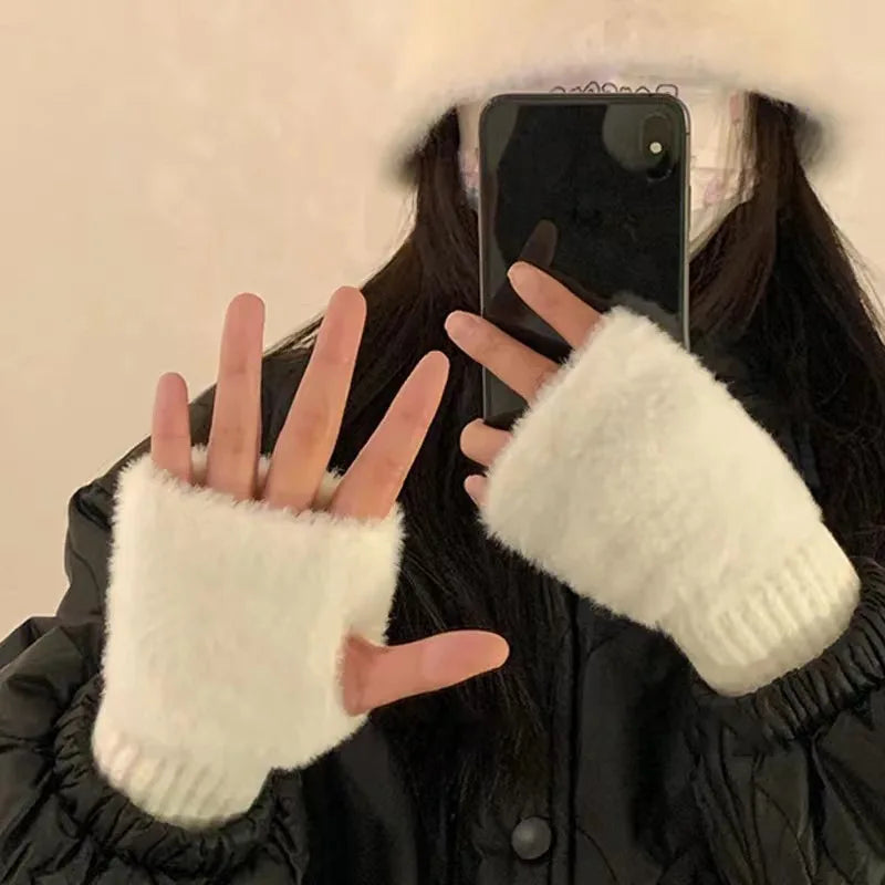 Unisex Fleece Ohnefingerhandschuhe – Warm, Weich und Funktional | Brehn