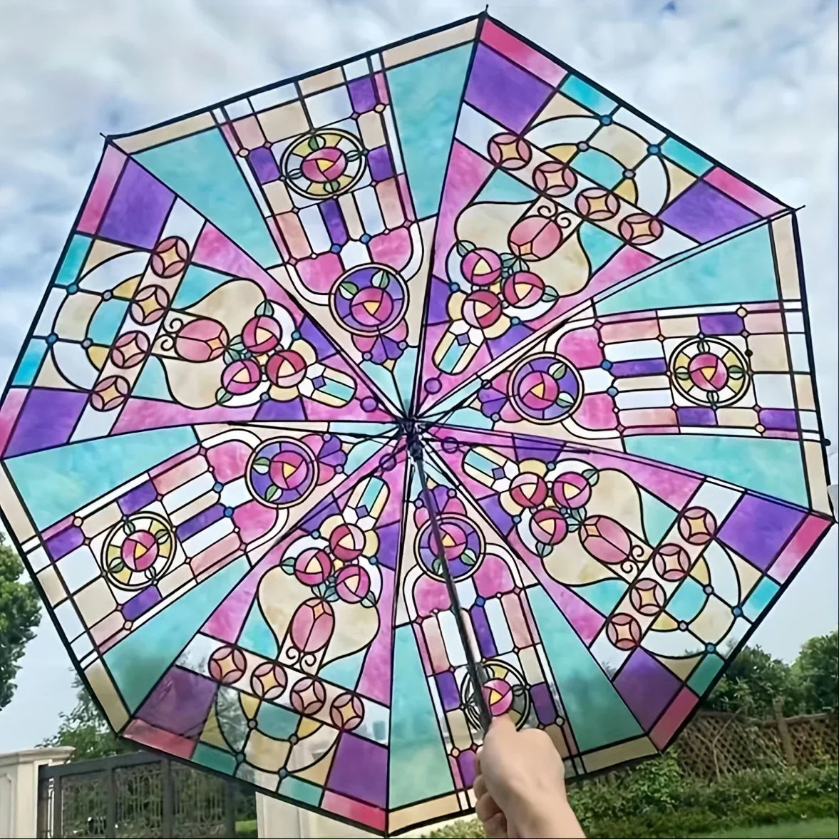 Vitral Vintage Regenschirm