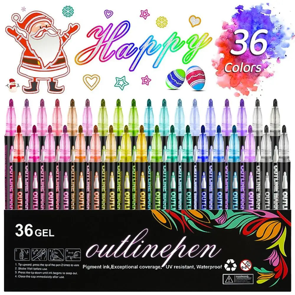 Brehn | SparkleMagic: Dual-Farben Stifte