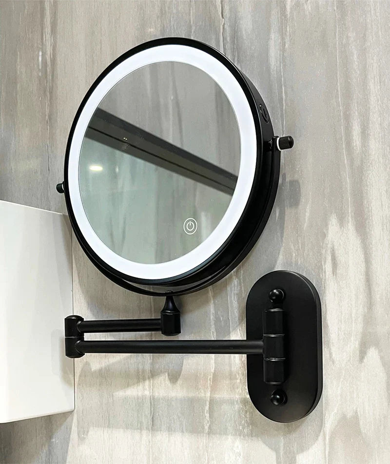 Brehn | Professioneller LED Make-up Spiegel Doppelseitige Ansicht und helles Licht