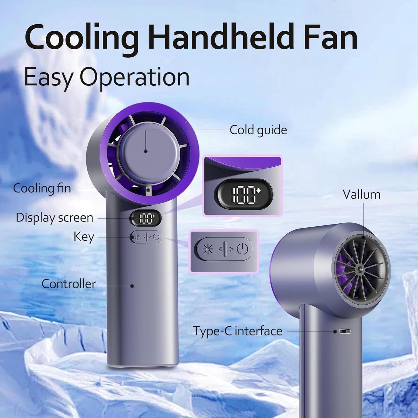 Tragbarer Handventilator | Brehn